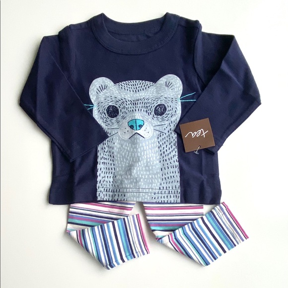 NWT 3-6m tea collection outfit 2 pieces. - Picture 4 of 4